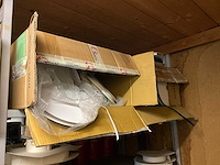 Partij gordijnstof en accessoires - afbeelding 17 van  49