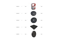 Partij gorilla fitness artikelen - 50 items - afbeelding 18 van  28