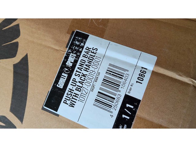 Partij gorilla fitness artikelen - 50 items - afbeelding 1 van  10