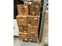 Partij gouden bloempotten h12xø16,5 (270x) - afbeelding 3 van  4