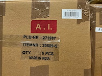 Partij gouden bloempotten h12xø16,5 (360x) - afbeelding 6 van  6