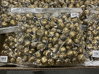 Partij goudkleurige decoratie bollen (80x) - afbeelding 1 van  4