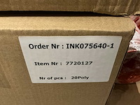 Partij goudkleurige decoratie bollen (80x) - afbeelding 4 van  4