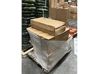 Partij goudkleurige potten 72x19,5h36cm (11x) - afbeelding 5 van  5