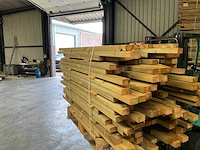 Partij grenen balken 80-180x6,5x4,5 cm - afbeelding 1 van  8