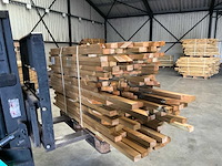 Partij grenen balken 80-180x6,5x4,5 cm - afbeelding 7 van  9