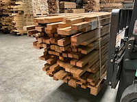 Partij grenen balken 80-180x6,5x4,5 cm - afbeelding 3 van  8