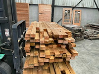 Partij grenen balken 80-180x6,5x4,5 cm - afbeelding 6 van  8