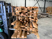 Partij grenen balken 80-180x6,5x4,5 cm - afbeelding 6 van  9