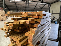 Partij grenen balken 80-180x6,5x4,5 cm - afbeelding 4 van  8