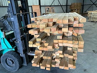 Partij grenen balken 80-180x6,5x4,5 cm - afbeelding 4 van  6