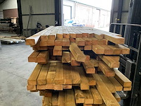 Partij grenen balken 80-180x6,5x4,5 cm - afbeelding 3 van  9