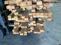Partij grenen balken 80-180x6,5x4,5 cm - afbeelding 9 van  9