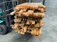 Partij grenen balken 80-180x6,5x4,5 cm - afbeelding 6 van  9