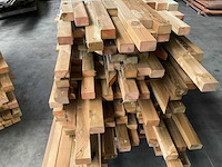 Partij grenen balken 80-180x8,5x4,5 cm - afbeelding 8 van  8