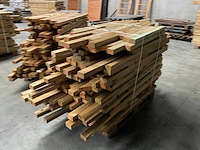 Partij grenen balken 80-180x8,5x4,5 cm - afbeelding 2 van  4