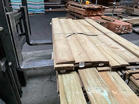Partij grenen geïmpregneerde tuinplanken 180-240x14x1,6 cm - afbeelding 9 van  11