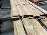 Partij grenen geïmpregneerde tuinplanken 180-240x14x1,6 cm - afbeelding 11 van  11