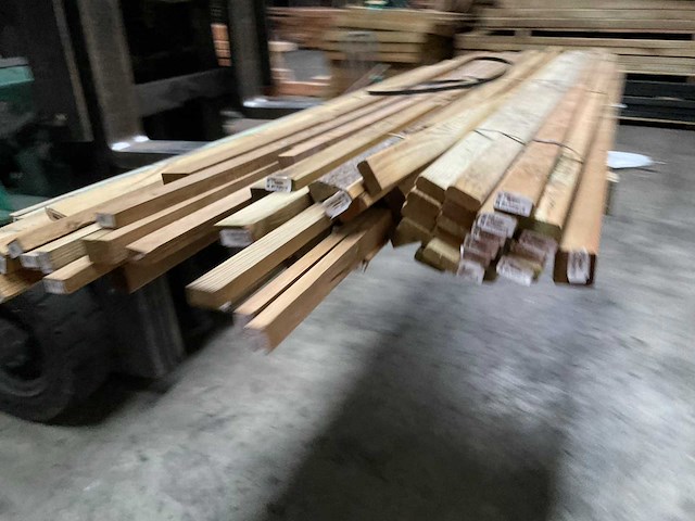 Partij grenen latten geïmpregneerd - afbeelding 6 van  8