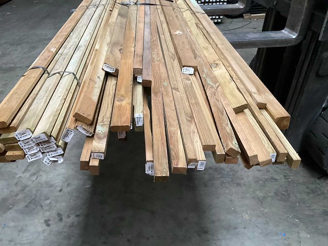 Partij grenen latten geïmpregneerd - afbeelding 8 van  8