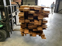Partij grenen planken 80-180x14x1,8 cm - afbeelding 3 van  4