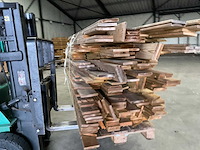 Partij grenen planken 80-180x14x1,8 cm - afbeelding 4 van  8