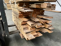 Partij grenen planken 80-180x14x1,8 cm - afbeelding 6 van  6