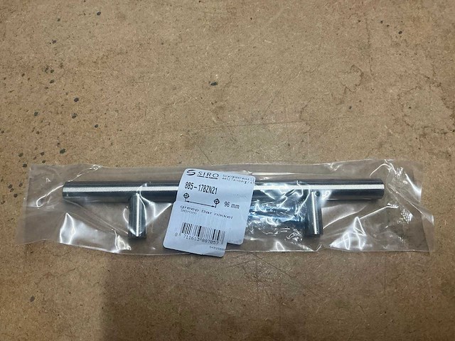 Partij grepen bar nikkel 96mm - afbeelding 1 van  4