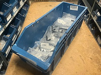 Partij grepen mini kunststof zwart 96mm - afbeelding 1 van  4