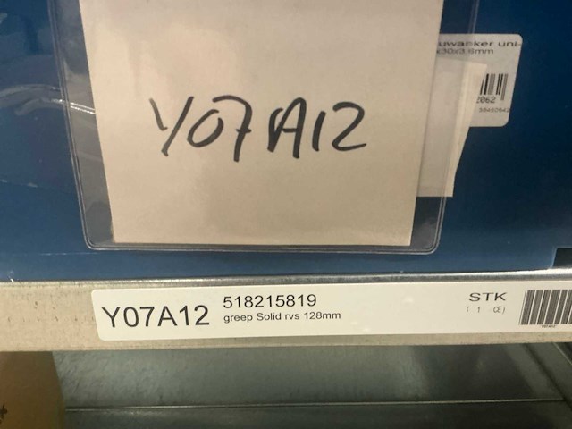 Partij grepen solid rvs 128mm - afbeelding 6 van  6