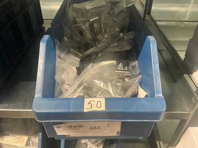 Partij grepen zwart nikkel 96mm - afbeelding 3 van  4