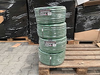 Partij groene tuinslang versterkt 1/2” 25 meter (4x) - afbeelding 3 van  3