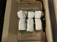 Partij groentetassen 3/per pack (60x) - afbeelding 1 van  4