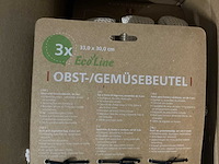 Partij groentetassen 3/per pack (60x) - afbeelding 3 van  4
