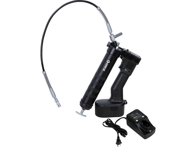 Partij groz accu vetspuiten incl reserve accu's en laders - afbeelding 2 van  2