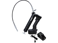 Partij groz accu vetspuiten incl reserve accu's en laders - afbeelding 2 van  2