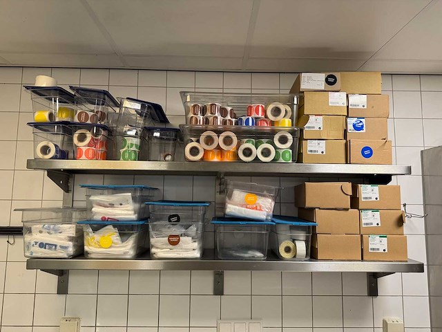 Partij haaccp stikkers - afbeelding 1 van  3