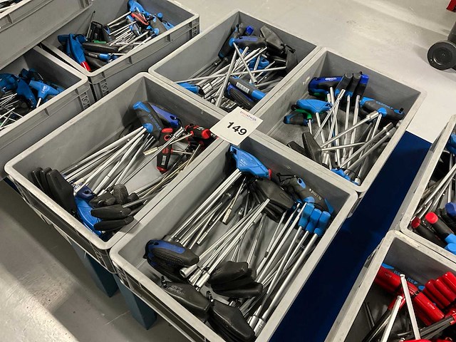 Partij haakse dopsleutels - afbeelding 1 van  5