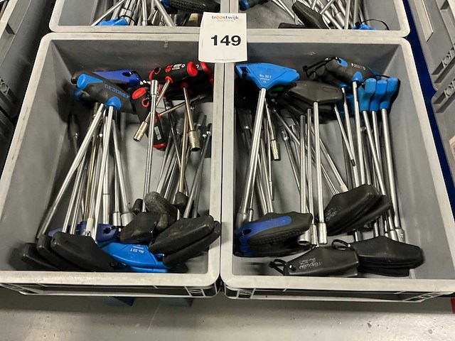 Partij haakse dopsleutels - afbeelding 2 van  5