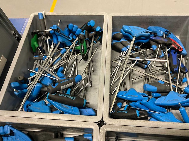 Partij haakse torx-/ inbussleutels - afbeelding 3 van  4