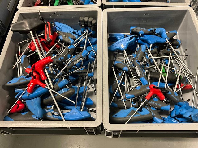 Partij haakse torx-/ inbussleutels - afbeelding 2 van  4