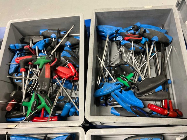 Partij haakse torx-/ inbussleutels - afbeelding 3 van  4