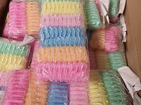 Partij haarfroezel setjes van 6 42 sets - afbeelding 5 van  7