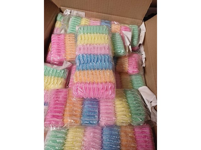 Partij haarfroezel setjes van 6 42 sets - afbeelding 5 van  7