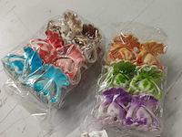 Partij haarklemmen klein mix van kleur 46 sets a 6