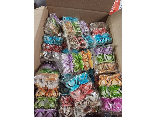 Partij haarklemmen klein mix van kleur 46 sets a 6 - afbeelding 5 van  5