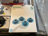 Partij haba instelbare voetjes voor opstappen - afbeelding 5 van  6