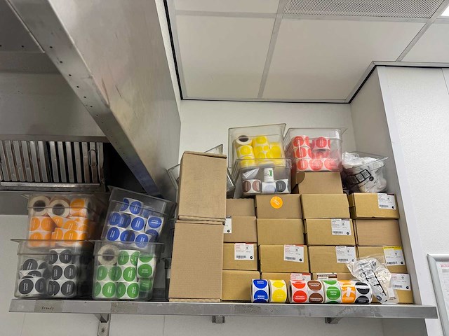 Partij haccp stickers - afbeelding 1 van  3