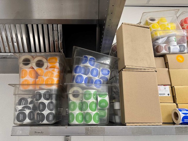 Partij haccp stickers - afbeelding 3 van  3