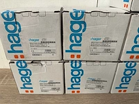 Partij hager installatiemateriaal, ca 54 verpakkingen - afbeelding 2 van  6